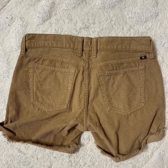 Lucky Brand tan corduroy shorts - Picture 2 of 2